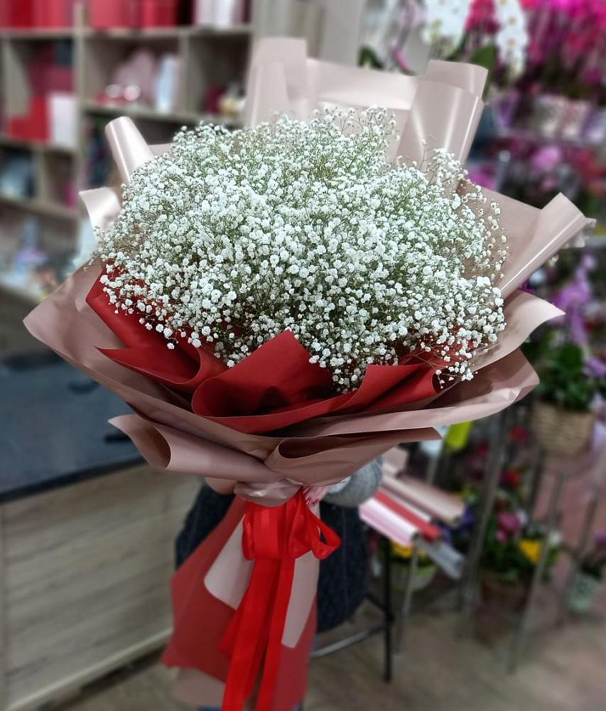 Букет Белые хлопья в Гае Букет цветов из: Гипсофила в Гае