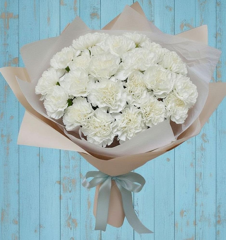 Букет цветов из: Гвоздики в Гае