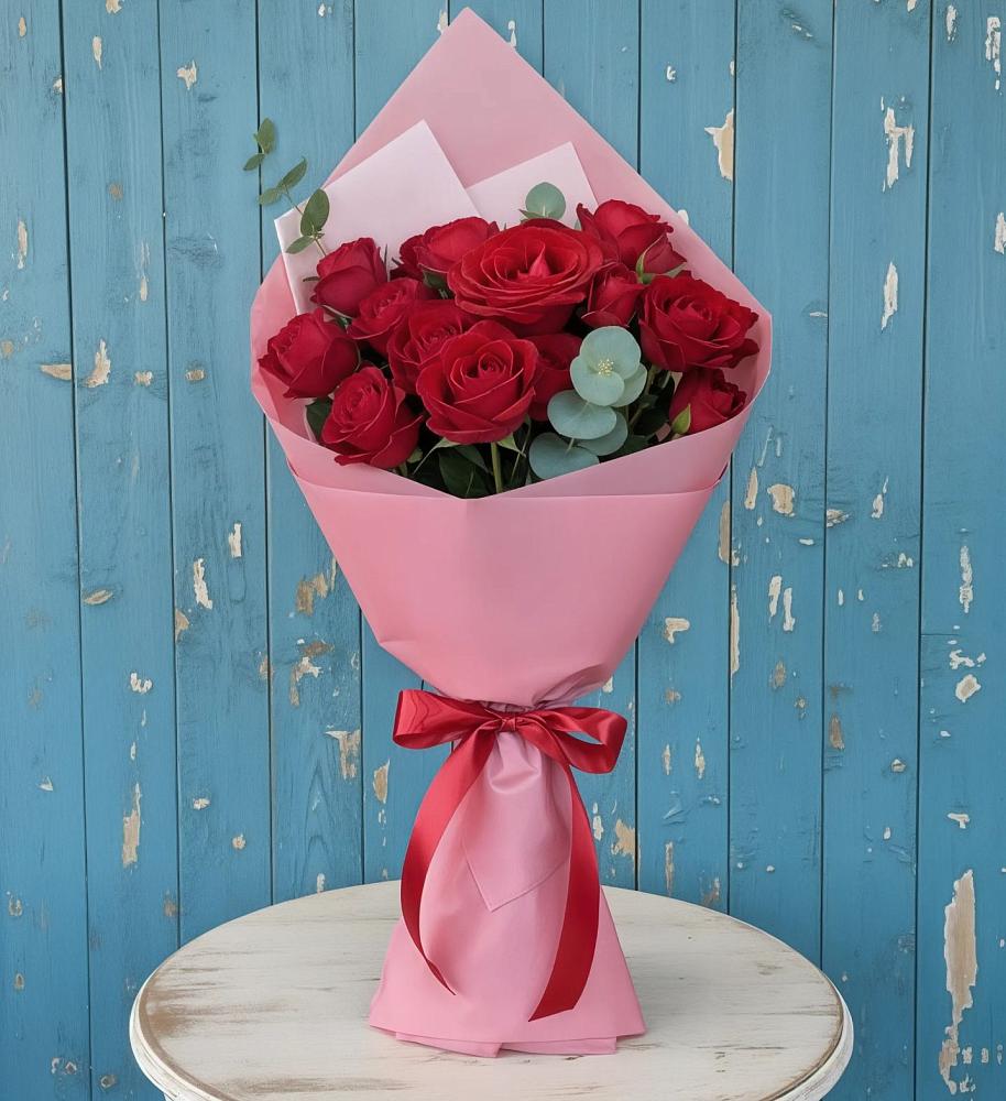 Букет цветов из: Розы в Гае