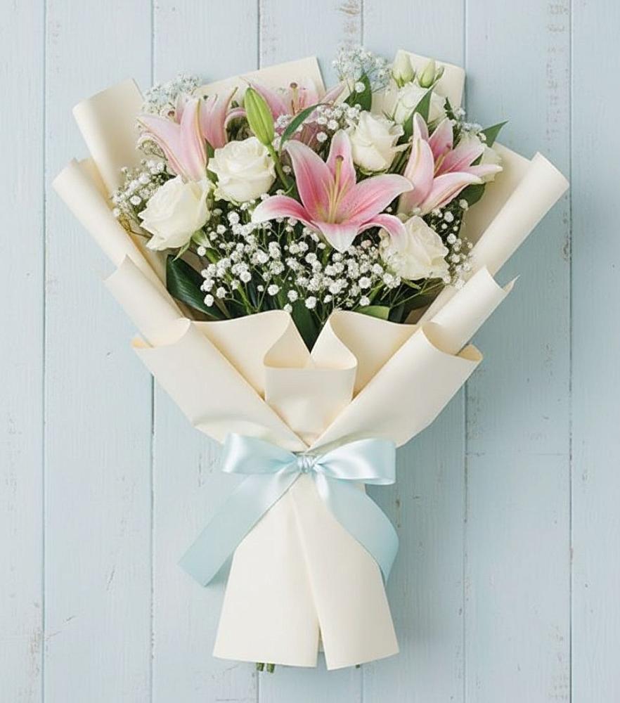 Букет цветов из: Лилии в Гае