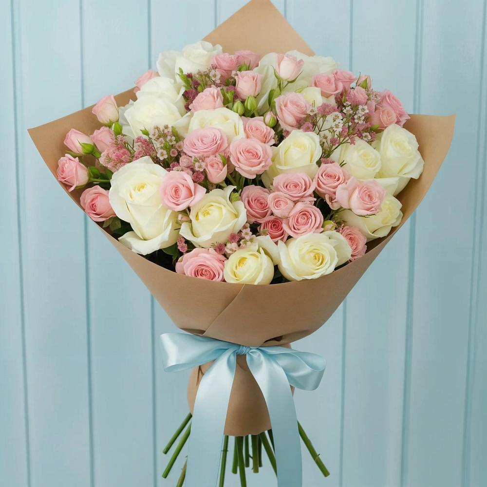 Букет цветов из: Розы в Гае