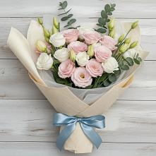 Букет цветов из:  Лизиантусы в Гае