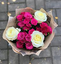 Букет цветов из:  Розы в Гае