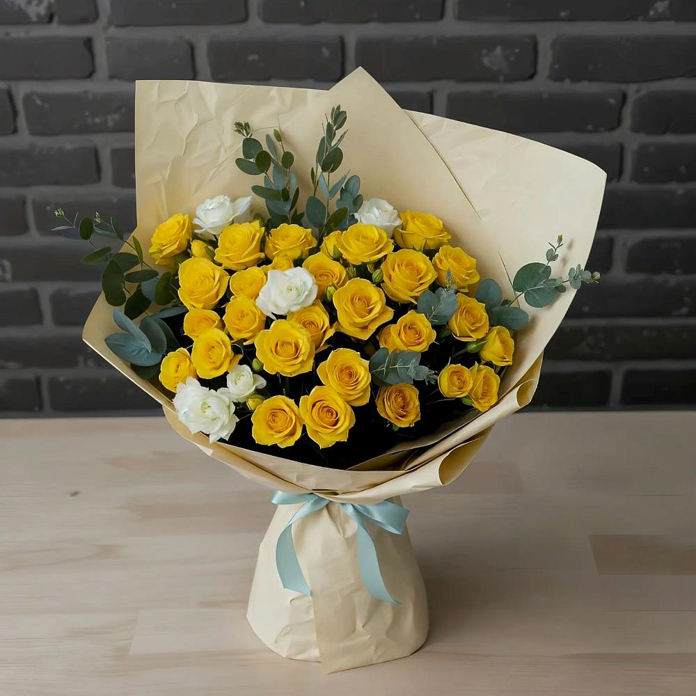 Букет цветов из: Розы в Гае