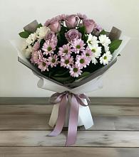 Букет цветов из:  Хризантемы и Розы в Гае