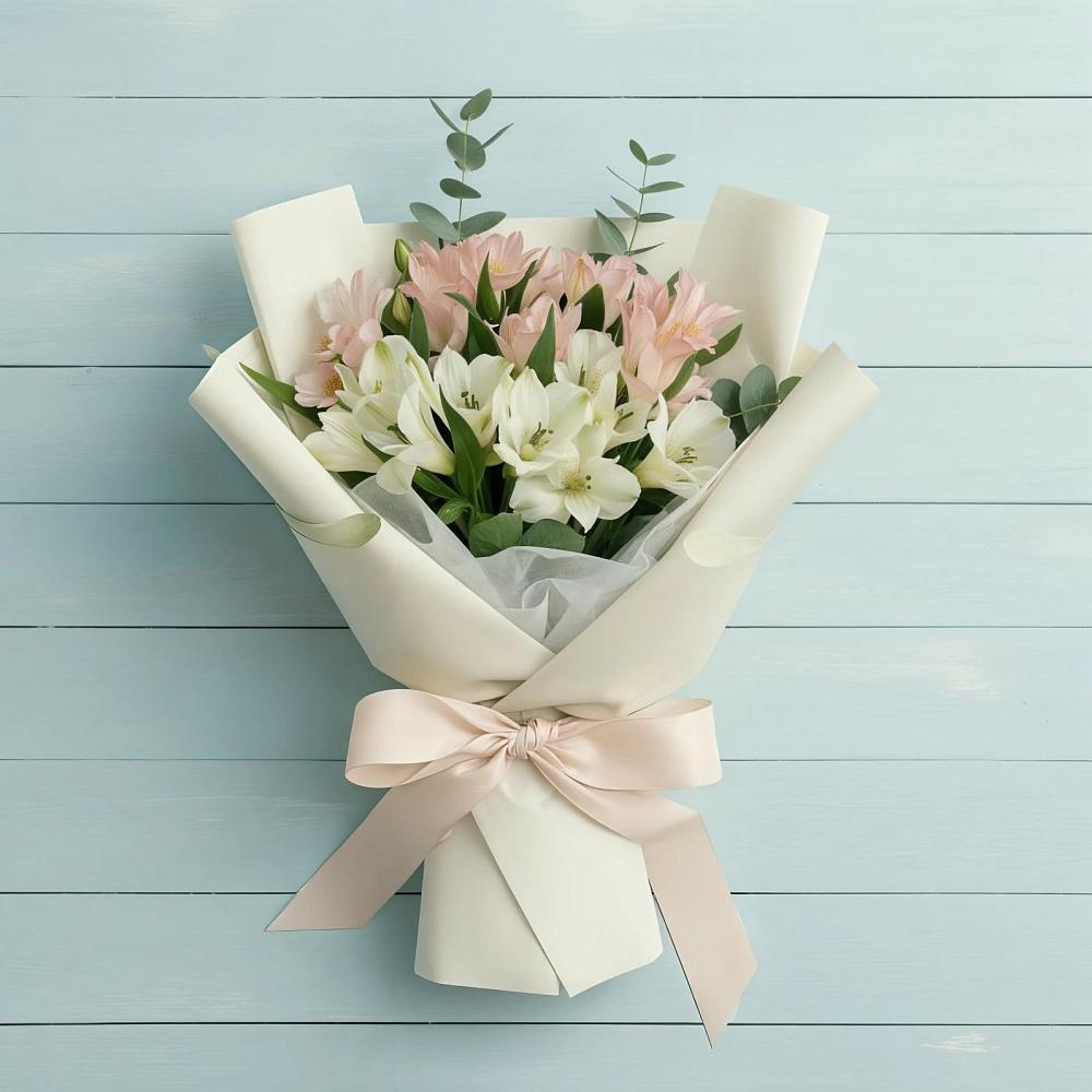 Букет цветов из: Альстромерии в Гае