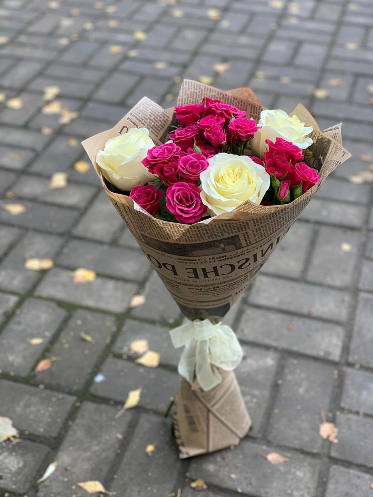 Букет цветов из: Розы в Гае