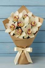 Букет цветов из:  Орхидеи и Розы в Гае