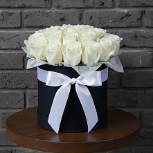 Цветочная композиция из Розы в шляпной коробке #REPLACE_PRED# Гае